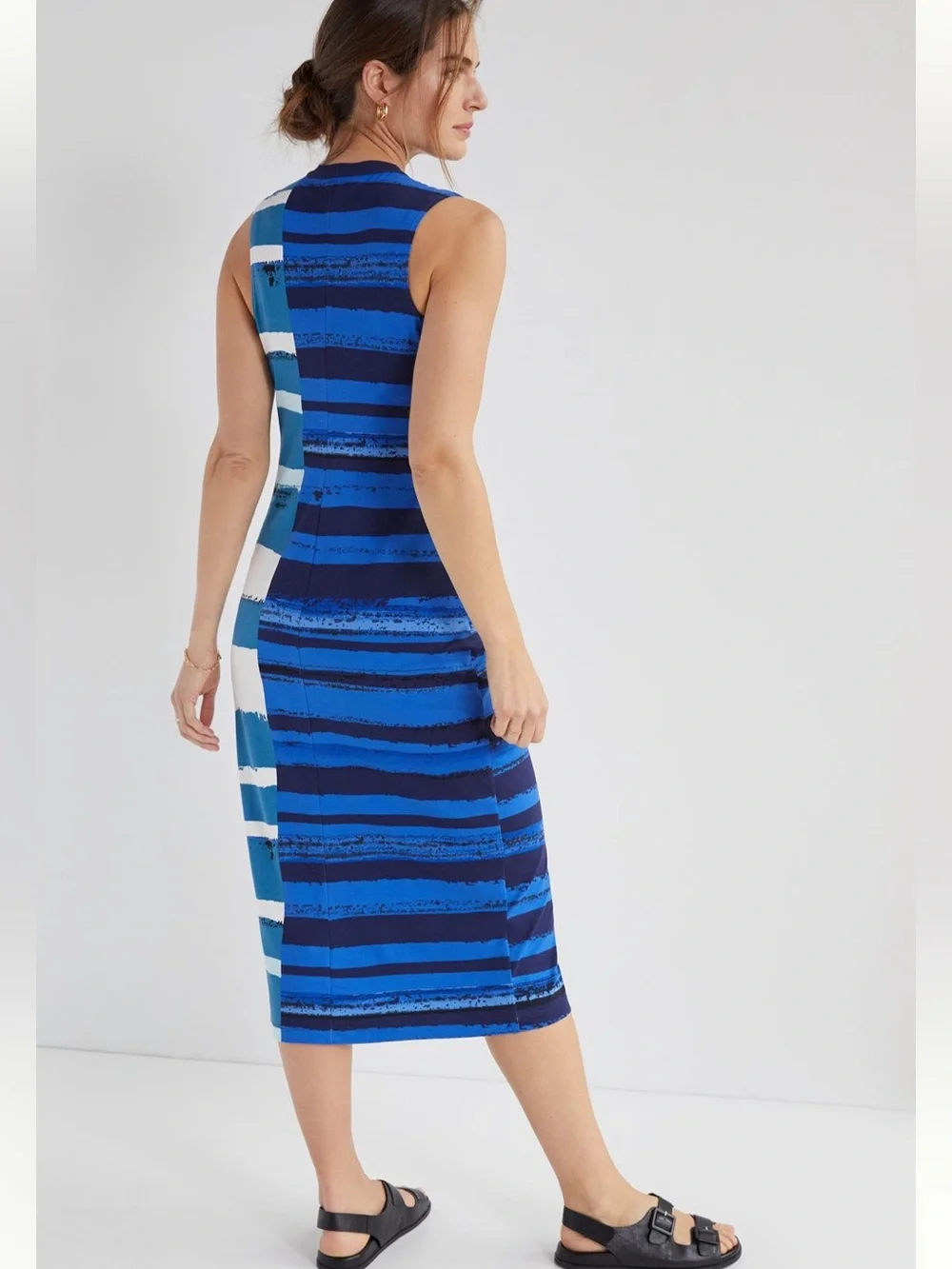 Anthropologie Corey Lynn Calter stripped dress - Picture 6 of 10